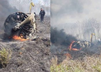 Se desploma avioneta en Campeche; no hay lesionados