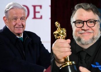 AMLO felicita a Guillermo del Toro por el Premio Oscar con la película Pinocchio”
