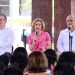Beatriz Gutiérrez Müller se presentó en un evento público en Tabasco y dijo que nuestro presidente está muy bien