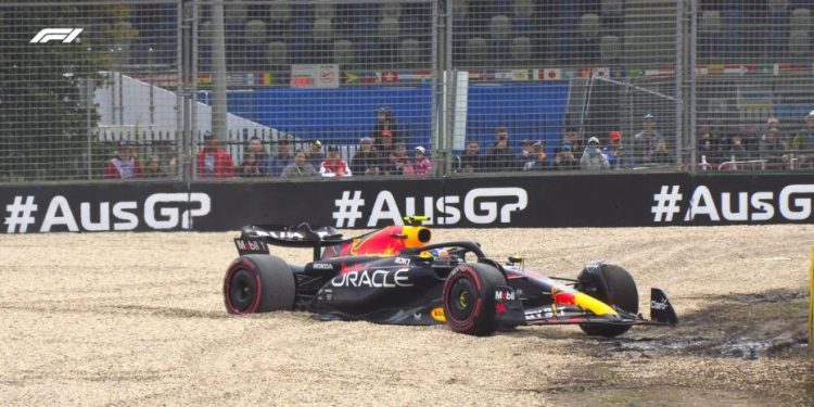 Saldrá Checo Pérez de último en el GP en Australia