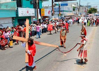 Más de 10 fieles esperar el viacrucis de Tamulté después de tres años de presenciarlo