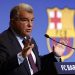 El presidente del Barcelona, Joan Laporta, negó que el club haya sido favorecido