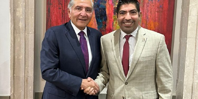 Coordinarán trabajos para el fortalecimiento  del municipio de Ensenada y Segob