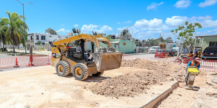 Avanzan trabajos de ampliación del emisor de aguas residuales “Pacto Obrero” en Chetumal