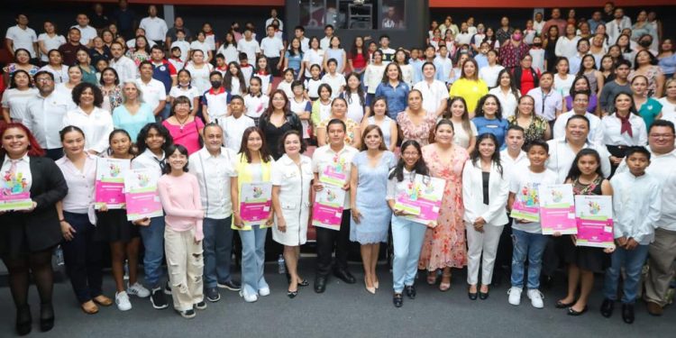 Lleva a cabo DIF Quintana Roo Elección Estatal Infantil de la impulsora e impulsor de la Transformación 2023