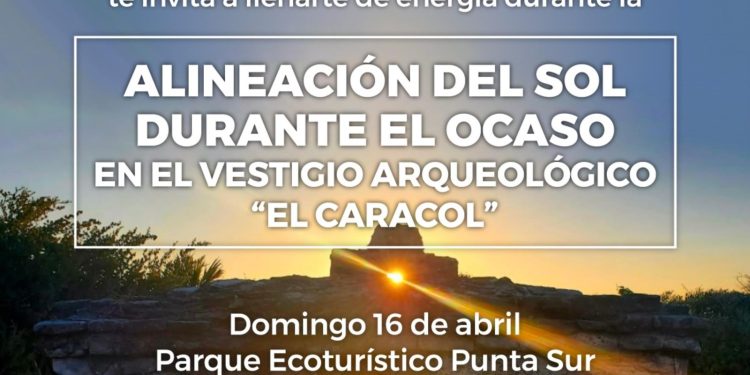 La FPMC invita a presenciar la alineación del sol en el vestigio arqueológico “El Caracol”