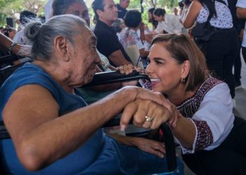 Adultos mayores prioridad del Gobierno de México y de Quintana Roo: Mara Lezama