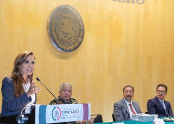 Mara Lezama inaugura ante diputados, el Foro de Infraestructura Transformadora