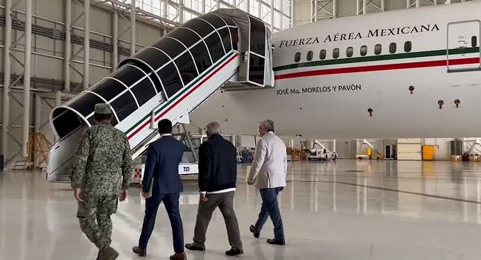 AMLO vende el Avión presidencial al gobierno de Tayikistán