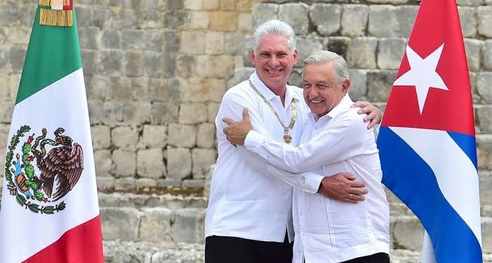 AMLO felicita a Miguel Díaz-Canel por su reelección como mandatario de Cuba