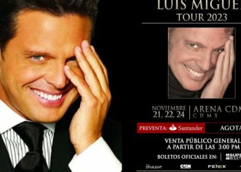 Anuncian venta general adelantada para nuevos conciertos de Luis Miguel en CDMX