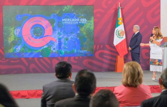 Mara Lezama presenta el ‘’Modelo de Mercado del Bienestar Maya’’, un proyecto cultural y comercial con justicia social