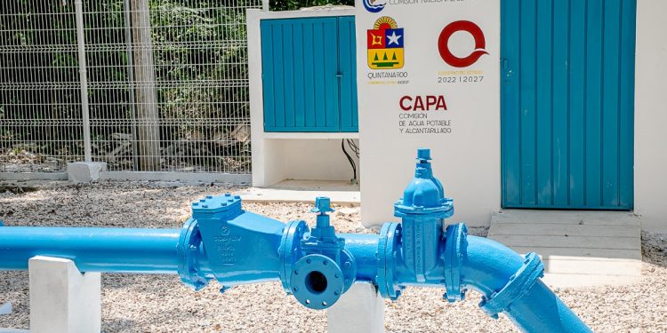 Mara Lezama dispone mejor suministro de agua potable en Felipe Carrillo Puerto