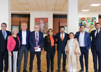 Mara Lezama se reúne con Zoé Robledo, director general del IMSS