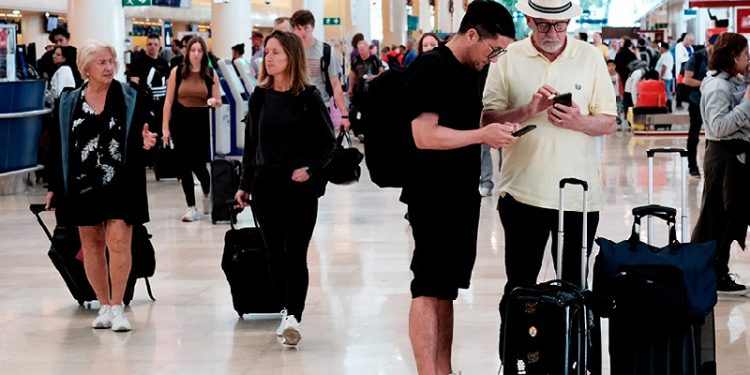 Aeropuerto de Cancún con alto número de operaciones durante este mes