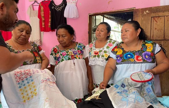 SEDE fortalece la productividad, capacitación y asistencia técnica a mujeres bordadoras tradicionales