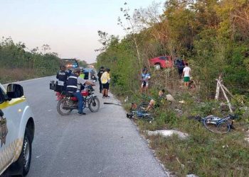 Fallece ciclista al ser atropellado en avenida Huayacán