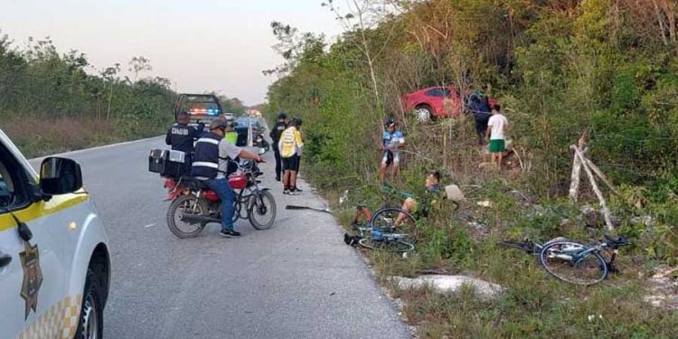 Fallece ciclista al ser atropellado en avenida Huayacán