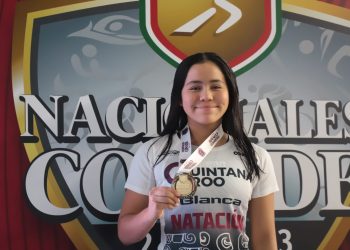 Debuta selección de Quintana Roo con cinco medallas en la disciplina de natación