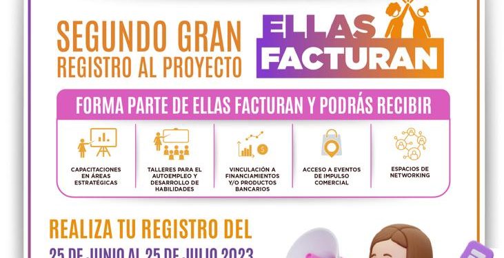 Lanza gobierno de Ana Paty Peralta registro de programa «Ellas Facturan»