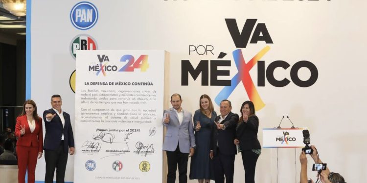 Anuncia Va por México fecha para presentar método de elección de candidato presidencial