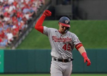 Joey Meneses brilló con un total de 5 carreras y 9 hits en la actual temporada en Grandes Ligas