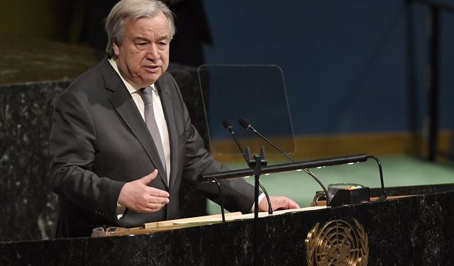 António Guterres planteo la idea de crear un Pacto Digital Mundia para gestionar el desarrollo de la inteligencia artificial
