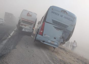 Registran carambola por tolvaneras dejando siete lesionados en Colima