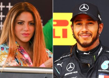 Shakira y Lewis Hamilton ya se muestran cariñosos en público