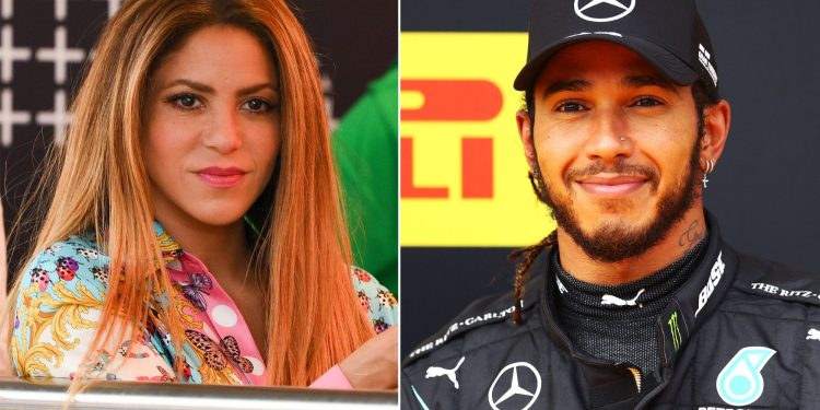 Shakira y Lewis Hamilton ya se muestran cariñosos en público
