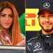 Shakira y Lewis Hamilton ya se muestran cariñosos en público