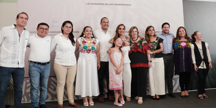 Firma XVII Legislatura compromisos por la igualdad y el bienestar de las mujeres de Quintana Roo