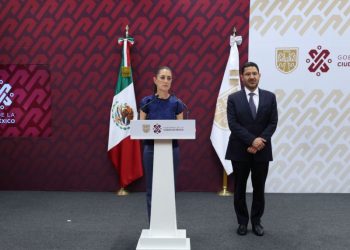 Anuncia Claudia Sheinbaum, que el secretario de Gobierno, Martí Batres Guadarrama, estará tomando su cargo
