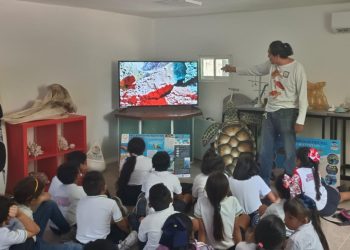 Recibe FPMC a estudiantes de la primaria “Adelfo Escalante” en el Centro de Conservación y Educación Ambiental