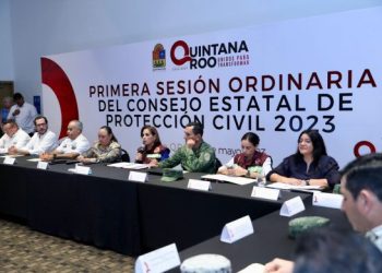 Preside Mara Lezama Consejo Estatal de Protección Civil y destaca cultura de prevención