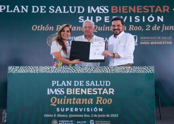 Andrés Manuel y Mara Lezama inauguran Hospital Oncológico de Chetumal