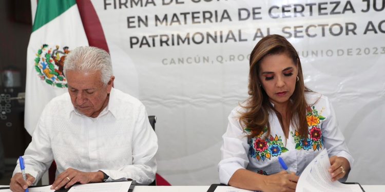 Gobierno del Estado y Procuraduría Agraria darán certeza jurídica en la tenencia de la tierra a quintanarroenses