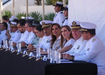 La sociedad reconoce la labor de mujeres y hombres de la Marina: Mara Lezama