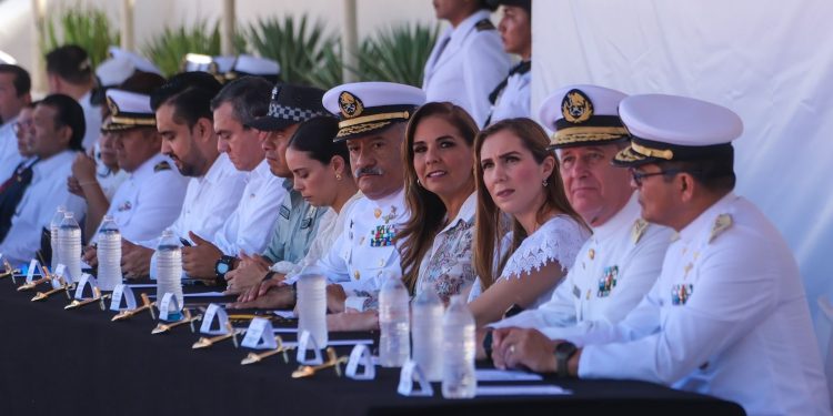 La sociedad reconoce la labor de mujeres y hombres de la Marina: Mara Lezama