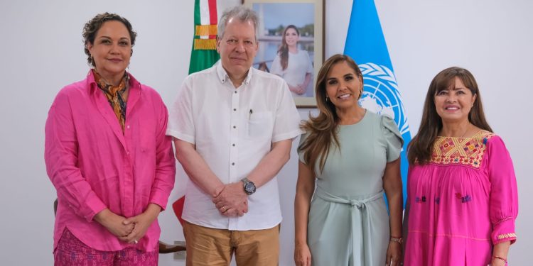 Reunión bilateral del Gobierno de Quintana Roo con el Sistema de Naciones Unidas en México