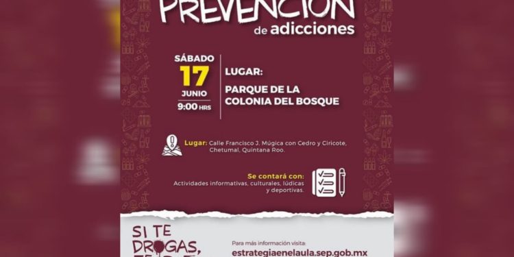 SEQ invita a la Feria de la Estrategia en el Aula “Si te Drogas te Dañas”