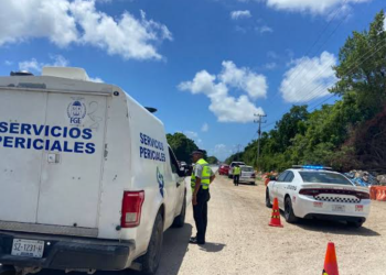 Encuentran cadáver cerca de las obras del Tren Maya en Cancún
