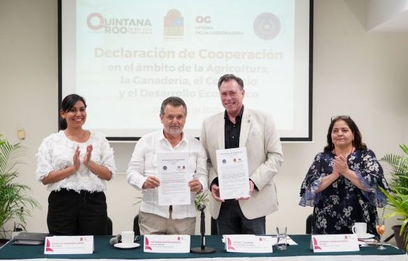 Quintana Roo y Estados Unidos promoverán comercialización de productos agrícolas