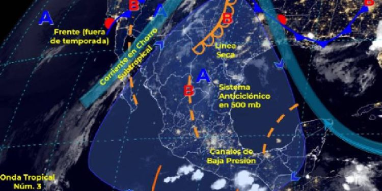 Tercera ola de calor  provocará ambiente demasiado caluroso para el territorio mexicano