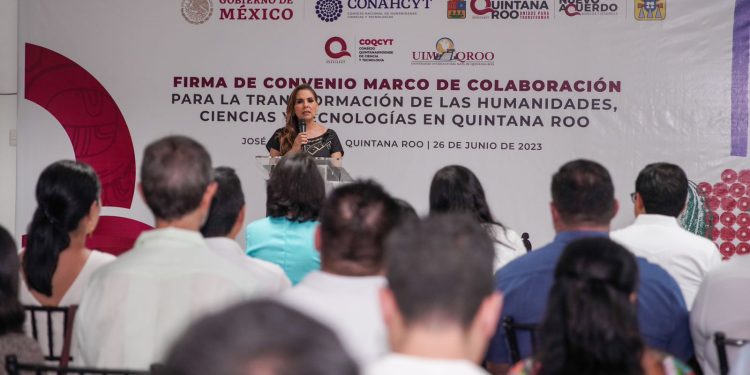 Conahcyt y Quintana Roo firman convenio de colaboración científica por el bienestar y desarrollo en el sureste