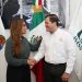 Mara Lezama da la bienvenida al nuevo delegado del IMSS