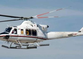 Helicóptero de Pemex se desploma en Campeche