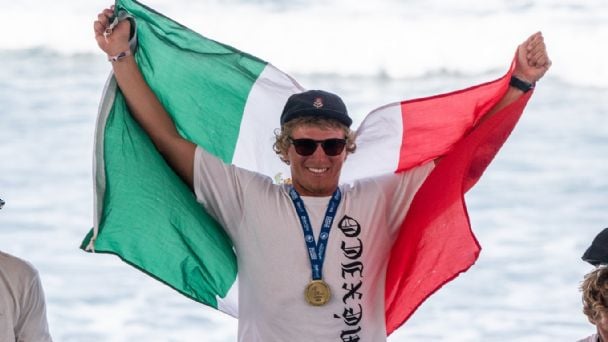 Surfista mexicano Cleldand se corona campeón de los ISA World Surfing