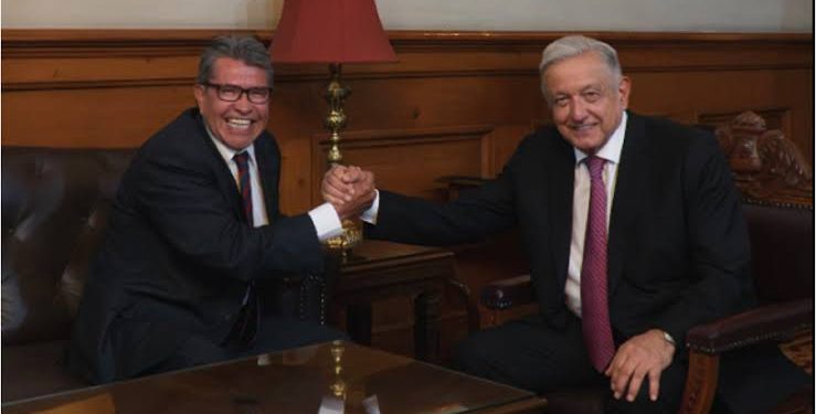 AMLO se reúne con Ricardo Monreal