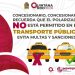 IMOVEQROO inicia campaña para retiro de polarizados en unidades de transporte público
